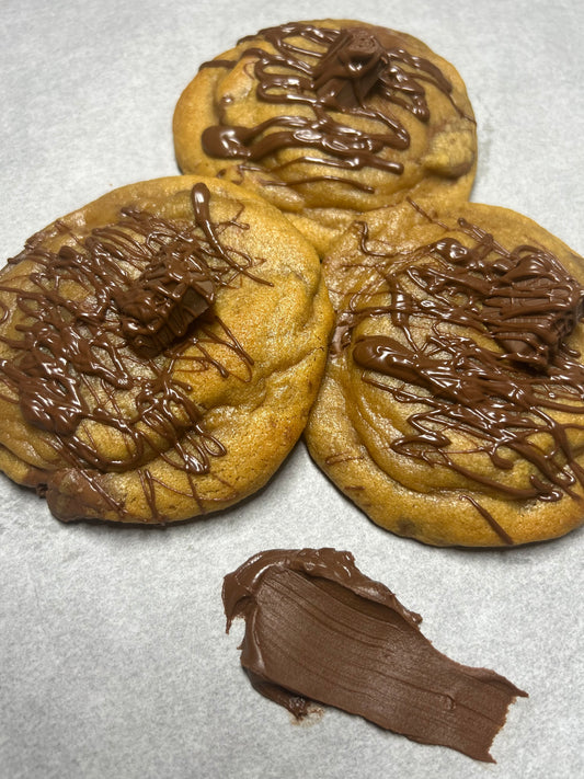 Nutella stuffed cookie